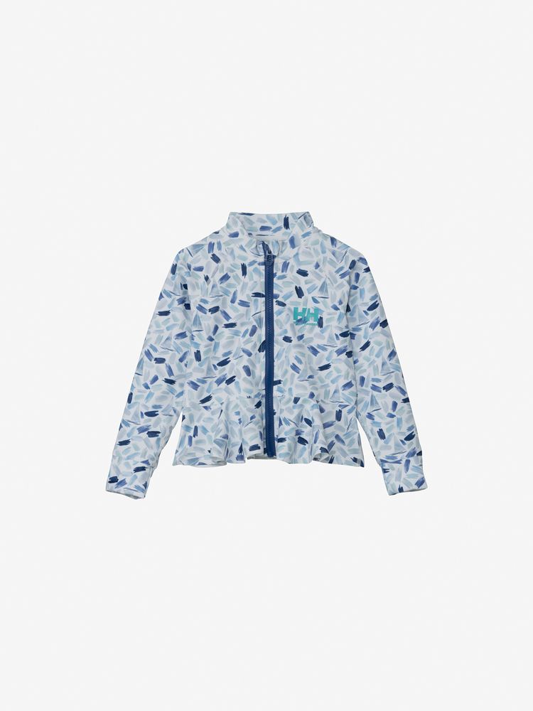 HELLY HANSEN(ヘリーハンセン) ｜プリントフルジップラッシュガード（キッズ）