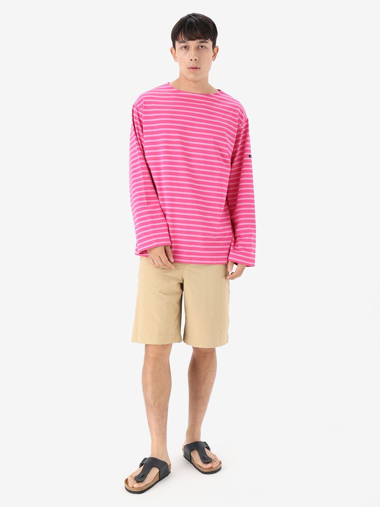 HELLY HANSEN(ヘリーハンセン) ｜ロングスリーブ HH マリンボーダーボートネックティー（メンズ）