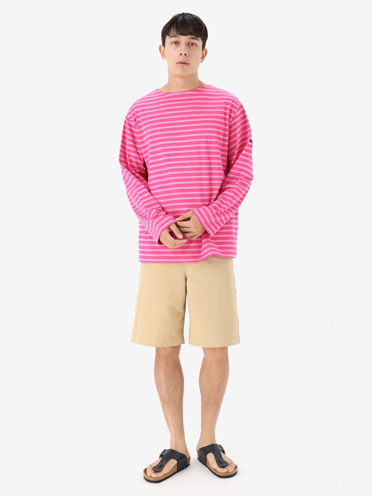 HELLY HANSEN(ヘリーハンセン) ｜ロングスリーブ HH マリンボーダーボートネックティー（メンズ）