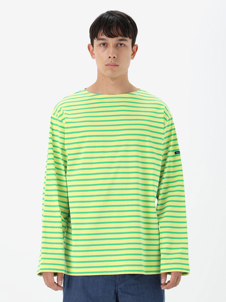 HELLY HANSEN(ヘリーハンセン) ｜ロングスリーブ HH マリンボーダーボートネックティー（メンズ）