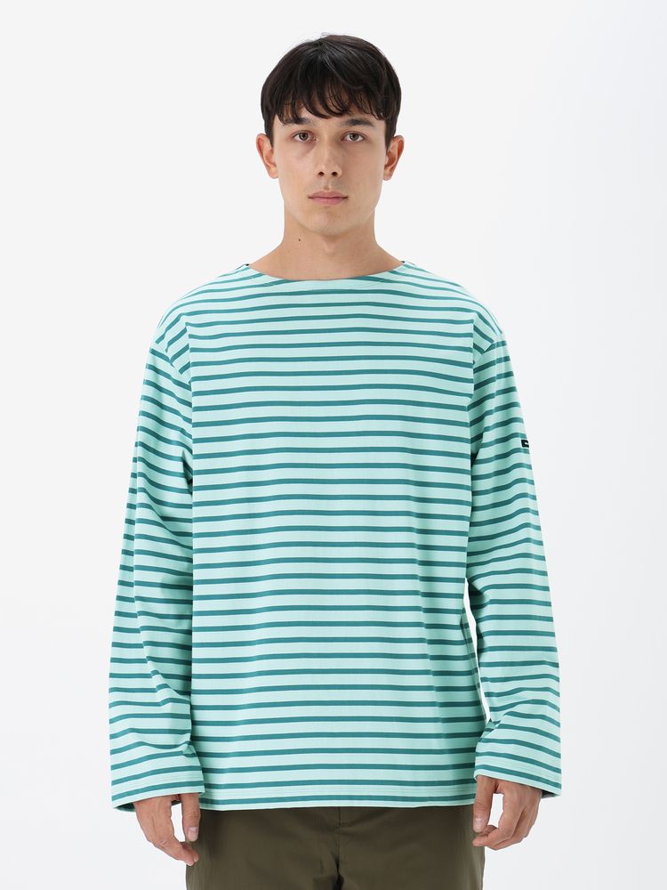 HELLY HANSEN(ヘリーハンセン) ｜ロングスリーブ HH マリンボーダーボートネックティー（メンズ）