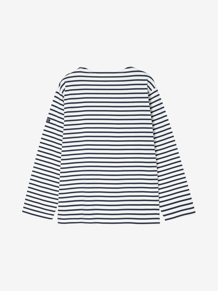 HELLY HANSEN(ヘリーハンセン) ｜ロングスリーブ HH マリンボーダーボートネックティー（メンズ）