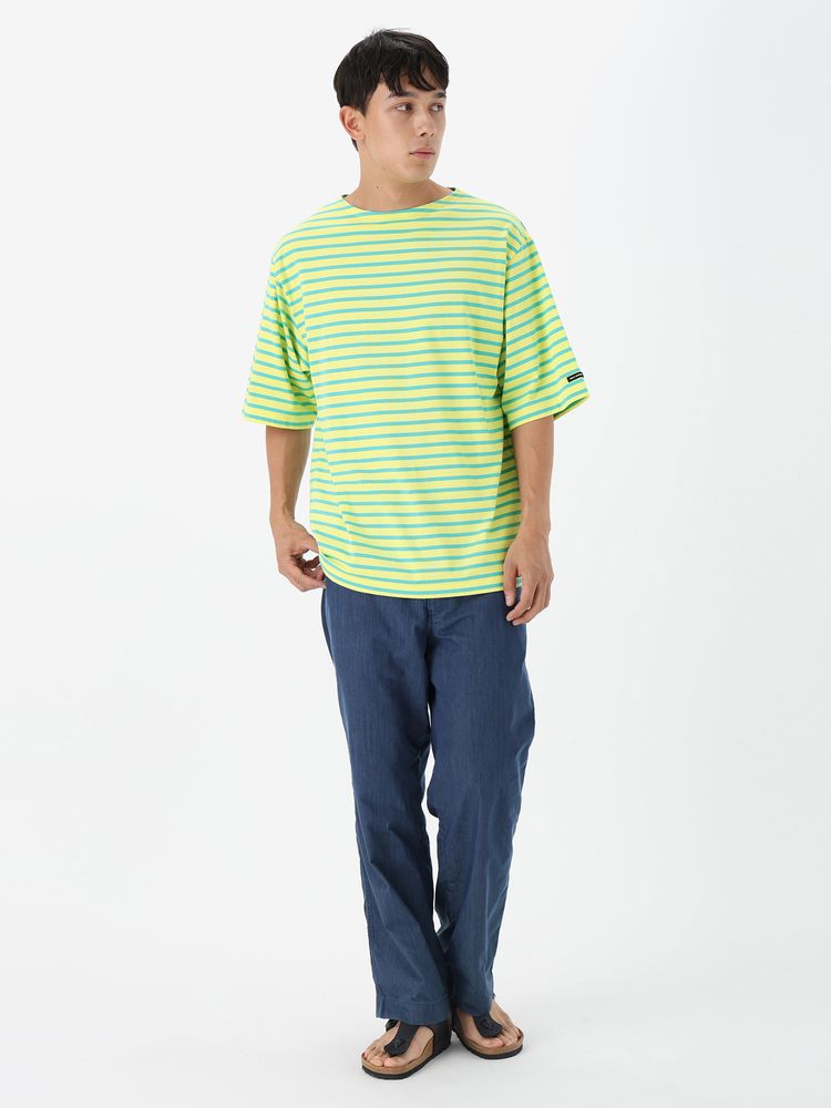 HELLY HANSEN(ヘリーハンセン) ｜ショートスリーブ HHマリンボーダーボートネックティー（メンズ）