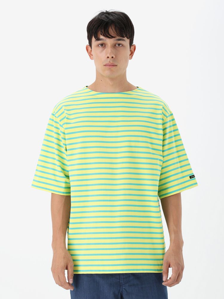 HELLY HANSEN(ヘリーハンセン) ｜ショートスリーブ HHマリンボーダーボートネックティー（メンズ）