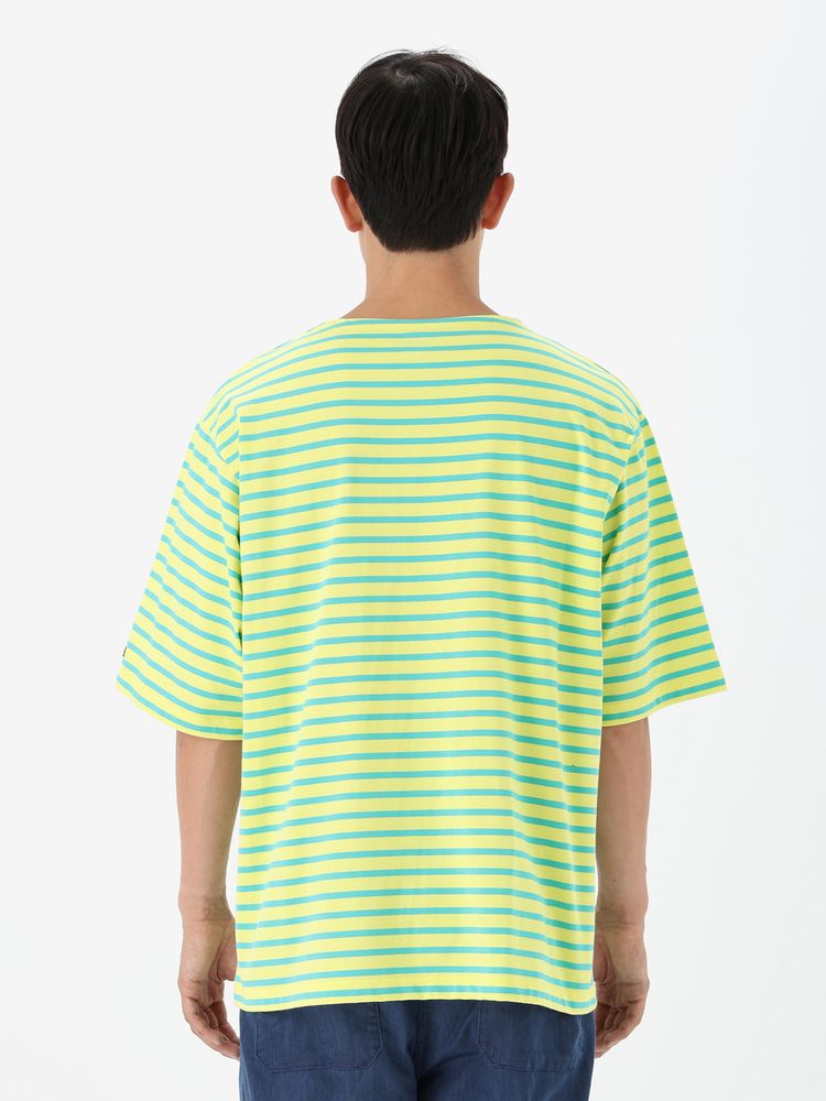 HELLY HANSEN(ヘリーハンセン) ｜ショートスリーブ HHマリンボーダーボートネックティー（メンズ）