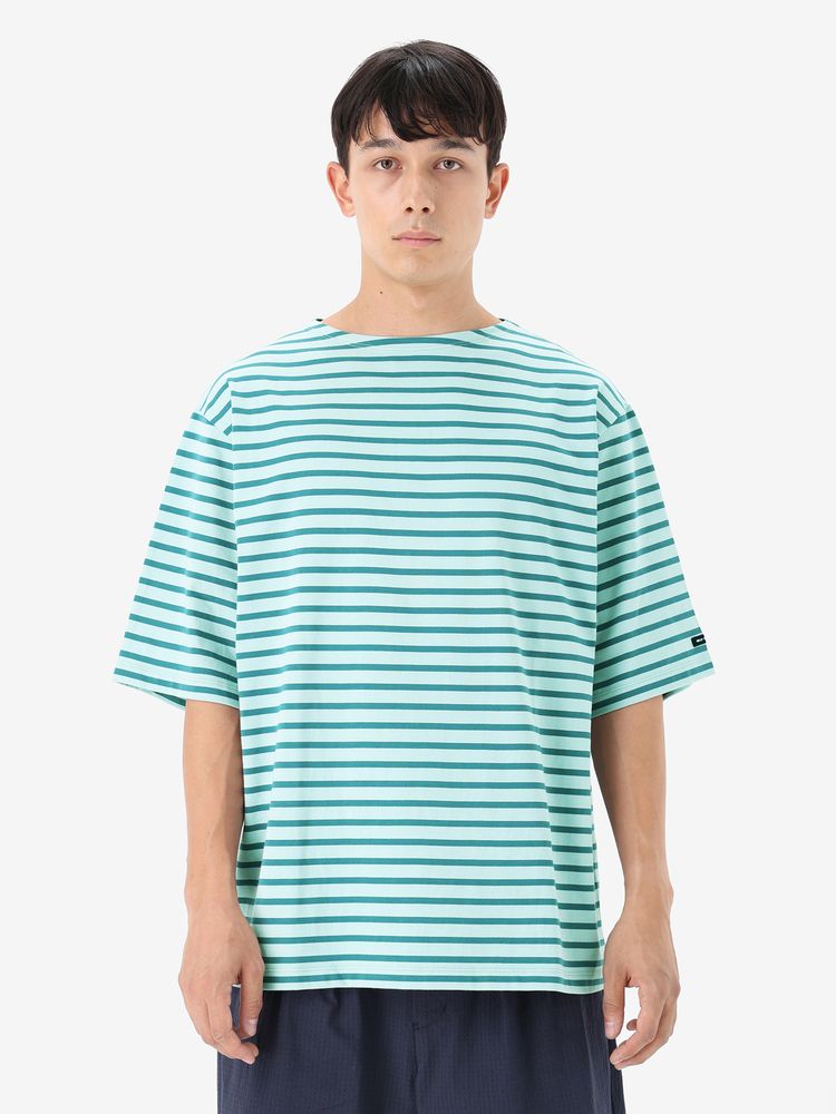 HELLY HANSEN(ヘリーハンセン) ｜ショートスリーブ HHマリンボーダーボートネックティー（メンズ）