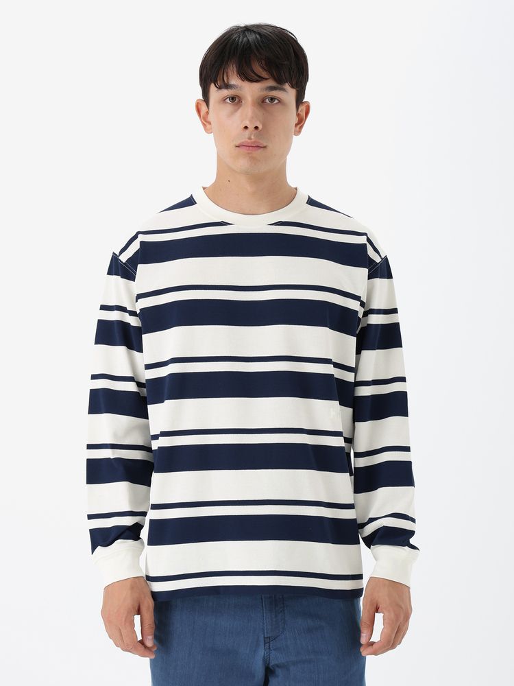 HELLY HANSEN(ヘリーハンセン) ｜ロングスリーブドライカノコボーダーティー（ユニセックス）
