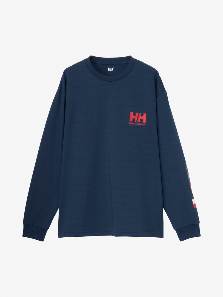 HELLY HANSEN(ヘリーハンセン) ｜ロングスリーブシグナルフラッグティー（ユニセックス）