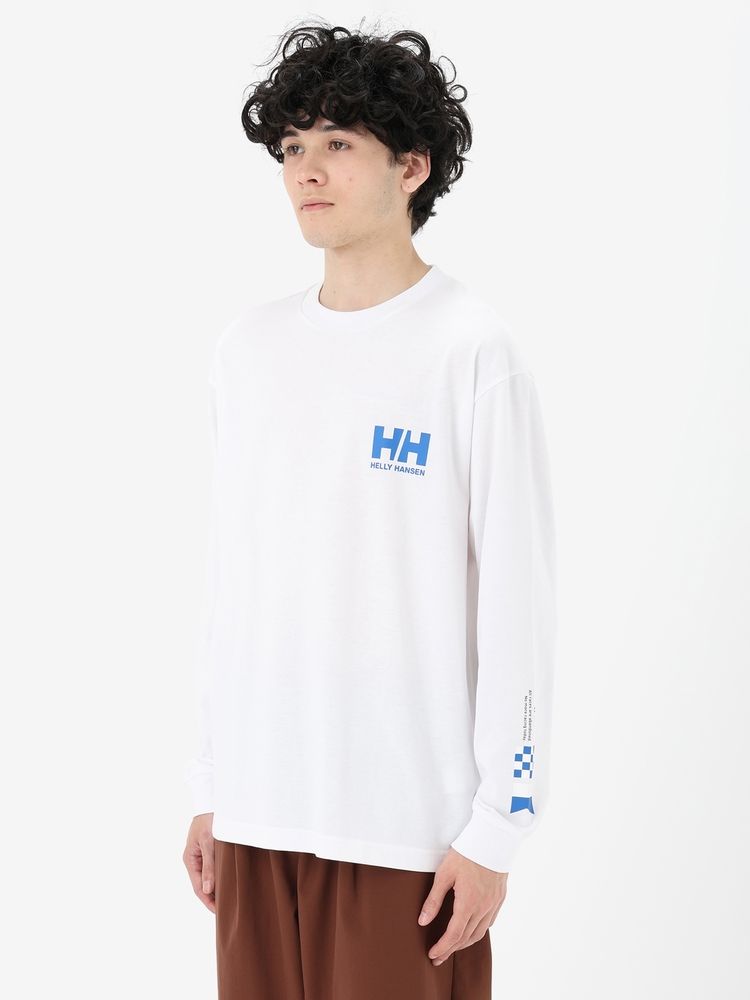 HELLY HANSEN(ヘリーハンセン) ｜ロングスリーブシグナルフラッグティー（ユニセックス）