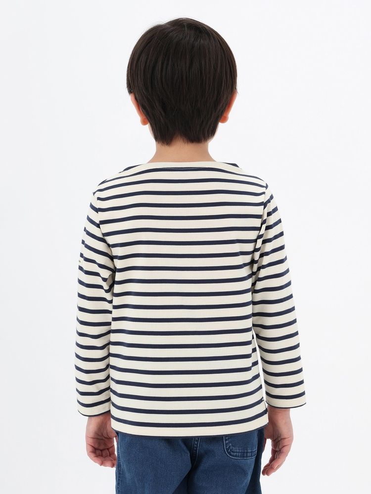 HELLY HANSEN(ヘリーハンセン) ｜ロングスリーブマリンボーダーティー（キッズ）