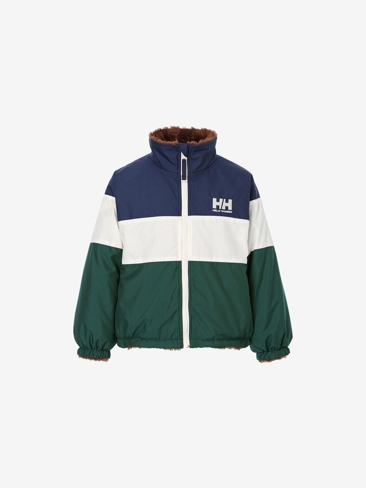HELLY HANSEN(ヘリーハンセン) ｜シャギーフリースリバーシブルジャケット（キッズ）