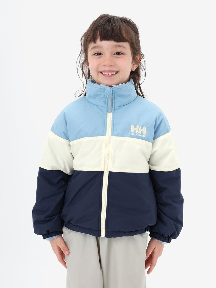 HELLY HANSEN(ヘリーハンセン) ｜シャギーフリースリバーシブルジャケット（キッズ）