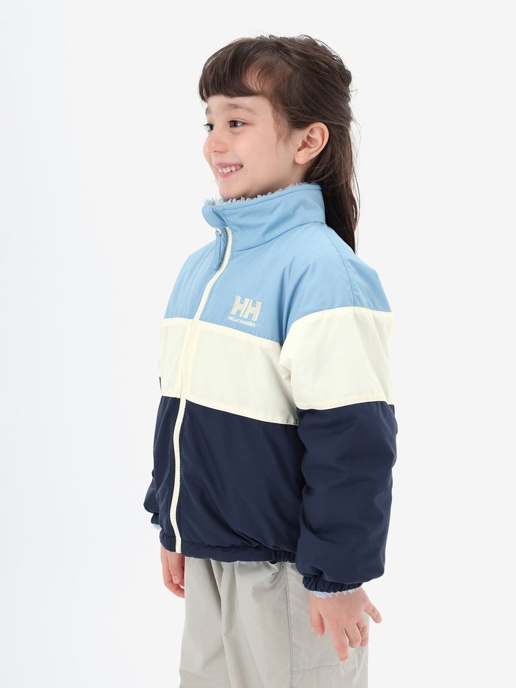 HELLY HANSEN(ヘリーハンセン) ｜シャギーフリースリバーシブルジャケット（キッズ）