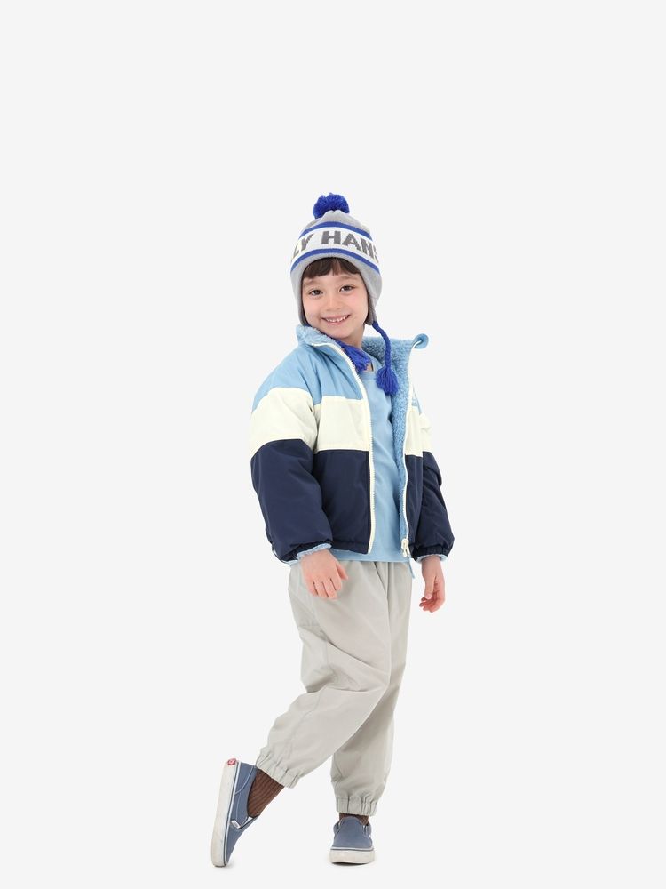 HELLY HANSEN(ヘリーハンセン) ｜シャギーフリースリバーシブルジャケット（キッズ）