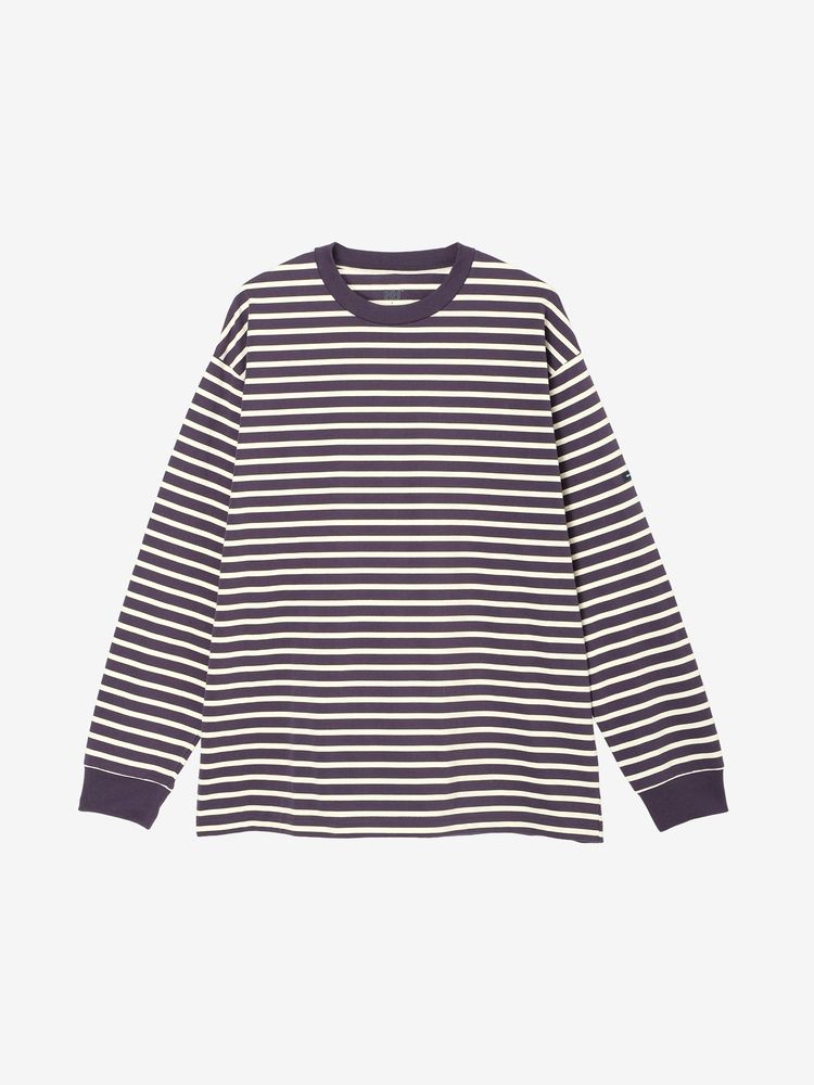HELLY HANSEN(ヘリーハンセン) ｜ロングスリーブ HH マリンボーダークルーネックティー（ユニセックス）