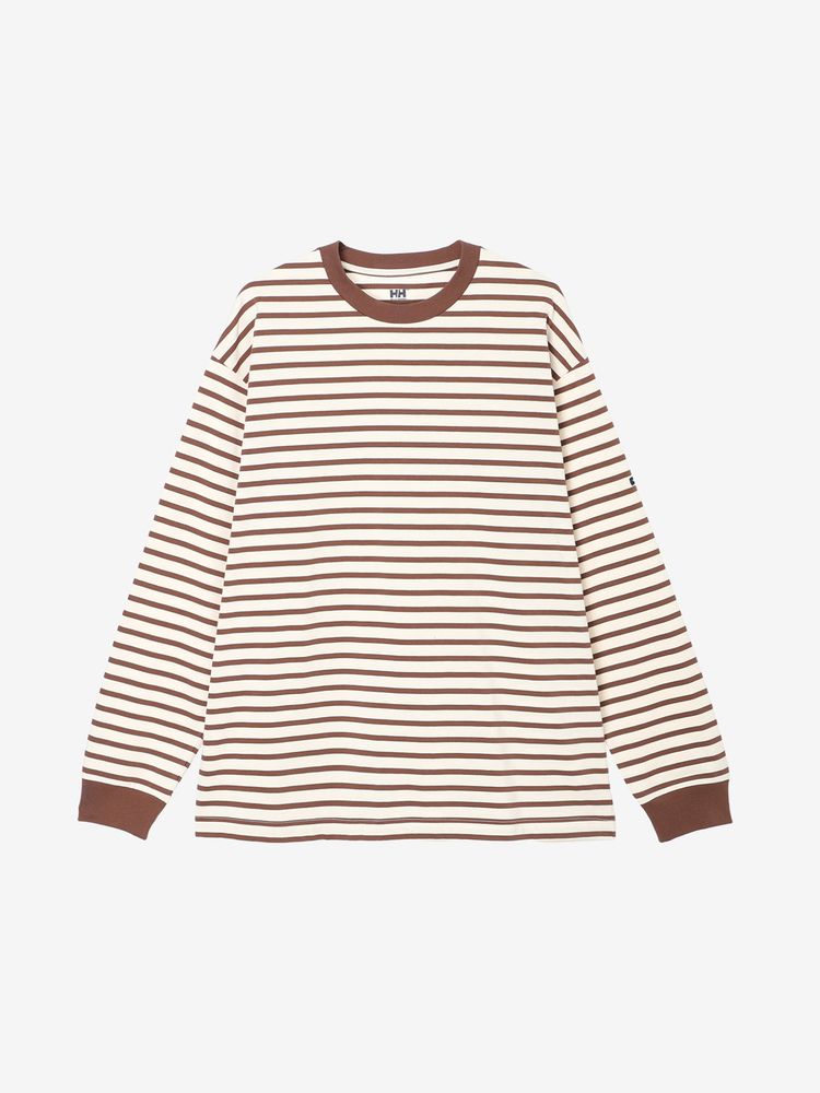 HELLY HANSEN(ヘリーハンセン) ｜ロングスリーブ HH マリンボーダークルーネックティー（ユニセックス）
