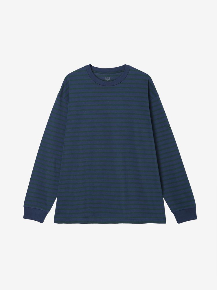 HELLY HANSEN(ヘリーハンセン) ｜ロングスリーブ HH マリンボーダークルーネックティー（ユニセックス）
