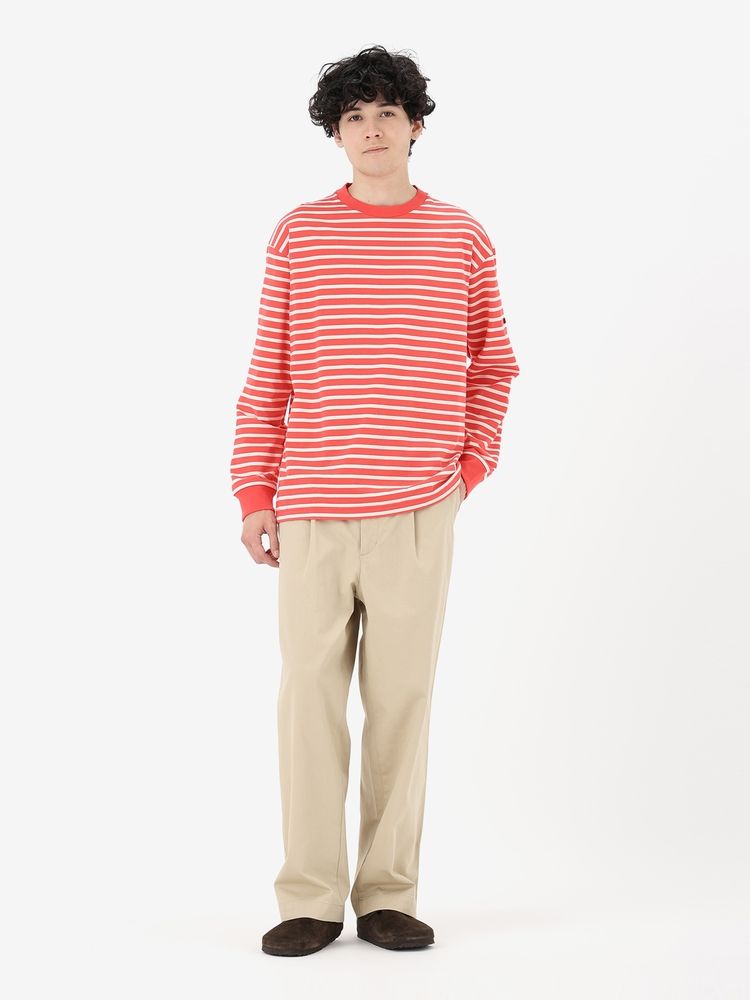 HELLY HANSEN(ヘリーハンセン) ｜ロングスリーブ HH マリンボーダークルーネックティー（ユニセックス）