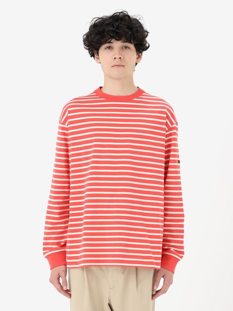 HELLY HANSEN(ヘリーハンセン) ｜ロングスリーブ HH マリンボーダークルーネックティー（ユニセックス）