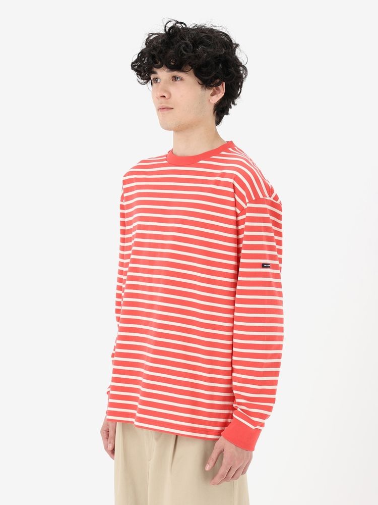 HELLY HANSEN(ヘリーハンセン) ｜ロングスリーブ HH マリンボーダークルーネックティー（ユニセックス）