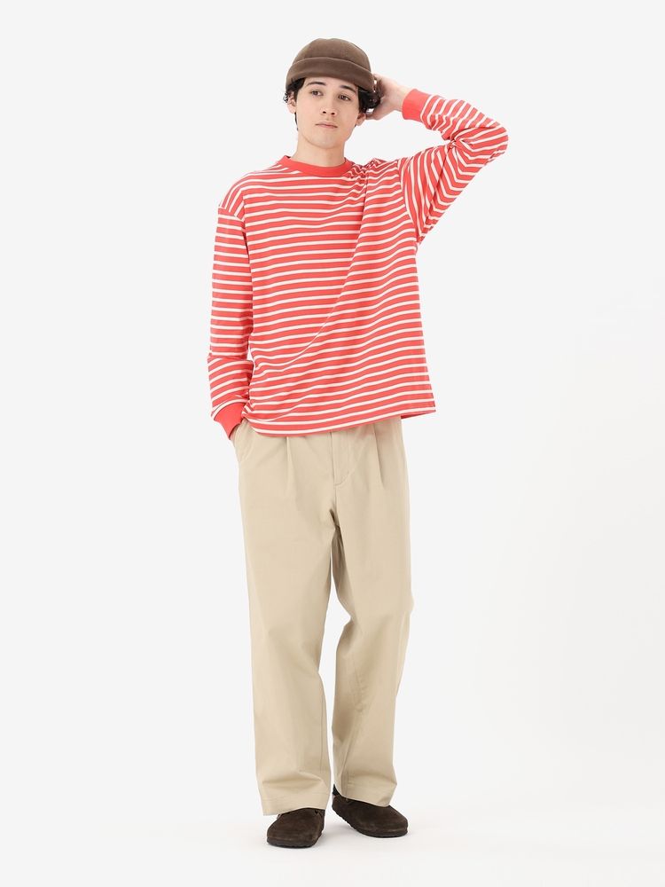 HELLY HANSEN(ヘリーハンセン) ｜ロングスリーブ HH マリンボーダークルーネックティー（ユニセックス）