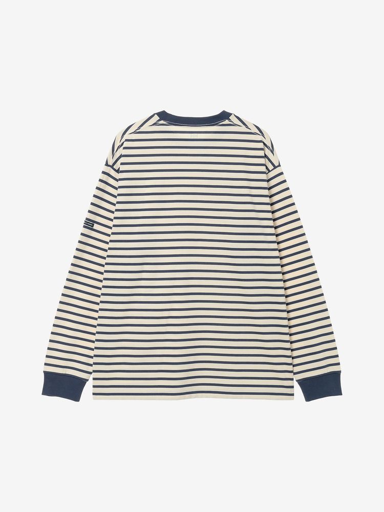 HELLY HANSEN(ヘリーハンセン) ｜ロングスリーブ HH マリンボーダークルーネックティー（ユニセックス）