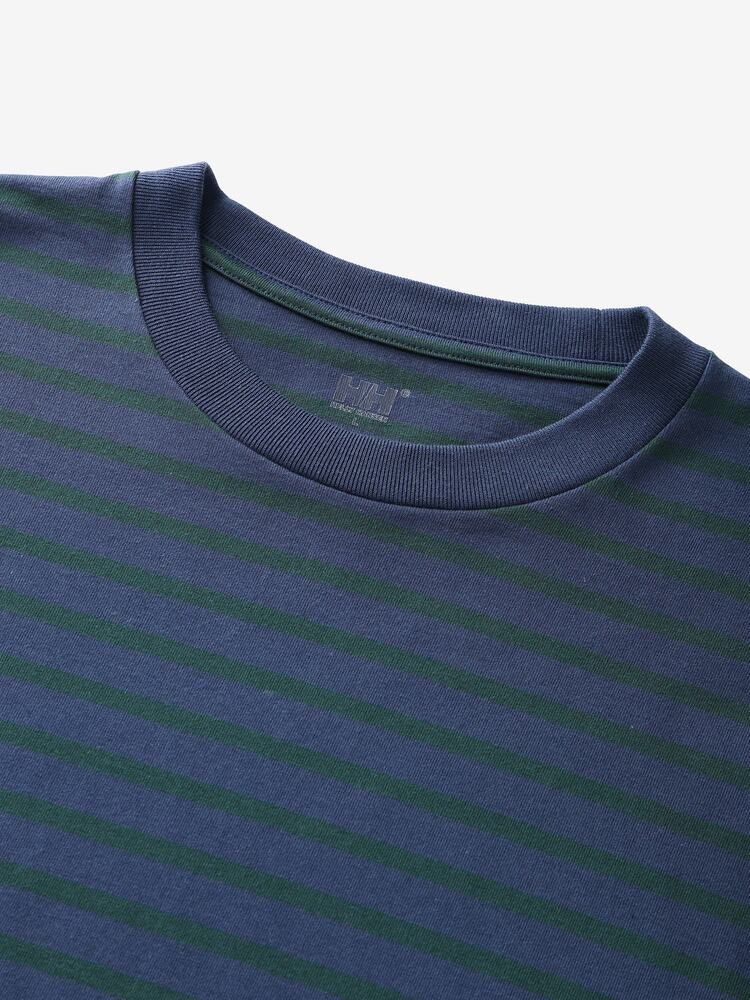 HELLY HANSEN(ヘリーハンセン) ｜ロングスリーブ HH マリンボーダークルーネックティー（ユニセックス）