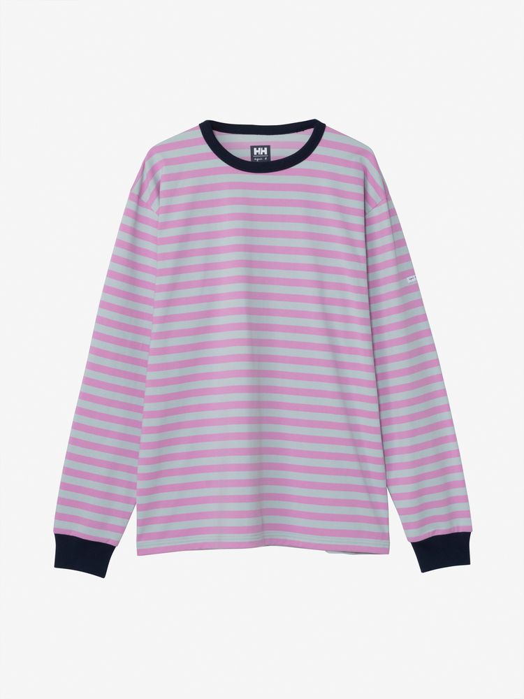 HELLY HANSEN(ヘリーハンセン) ｜HH × agnes b．ロングスリーブマリンボーダーティー(ユニセックス)