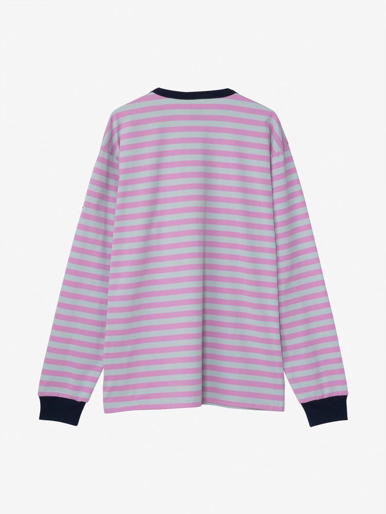 公式・限定】HH × agnes b．ロングスリーブマリンボーダーティー(ユニ