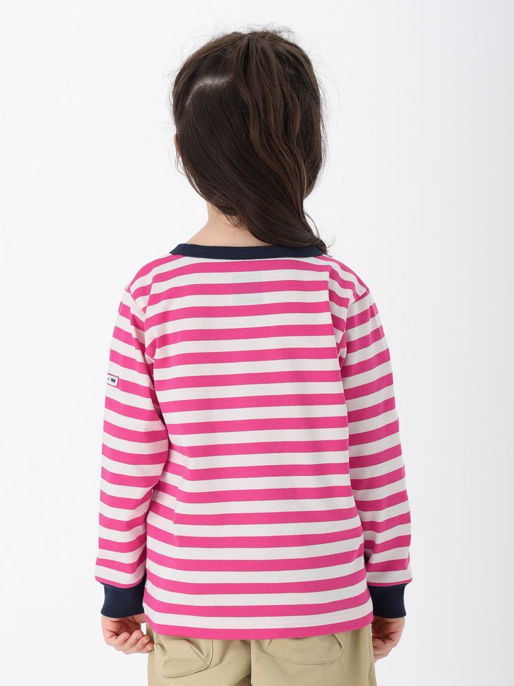HELLY HANSEN(ヘリーハンセン) ｜HH × agnes b．ロングスリーブマリンボーダーティー(キッズ)