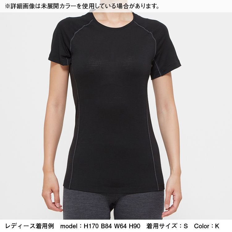 150 ゾーン ショートスリーブ クルー(レディース)(IZW15181 ...