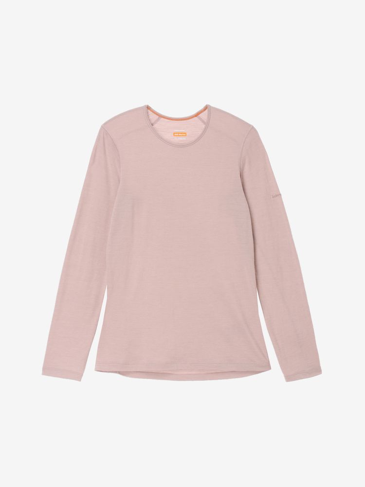 公式】メリノ 200 オアシス ロングスリーブ クルー(レディース