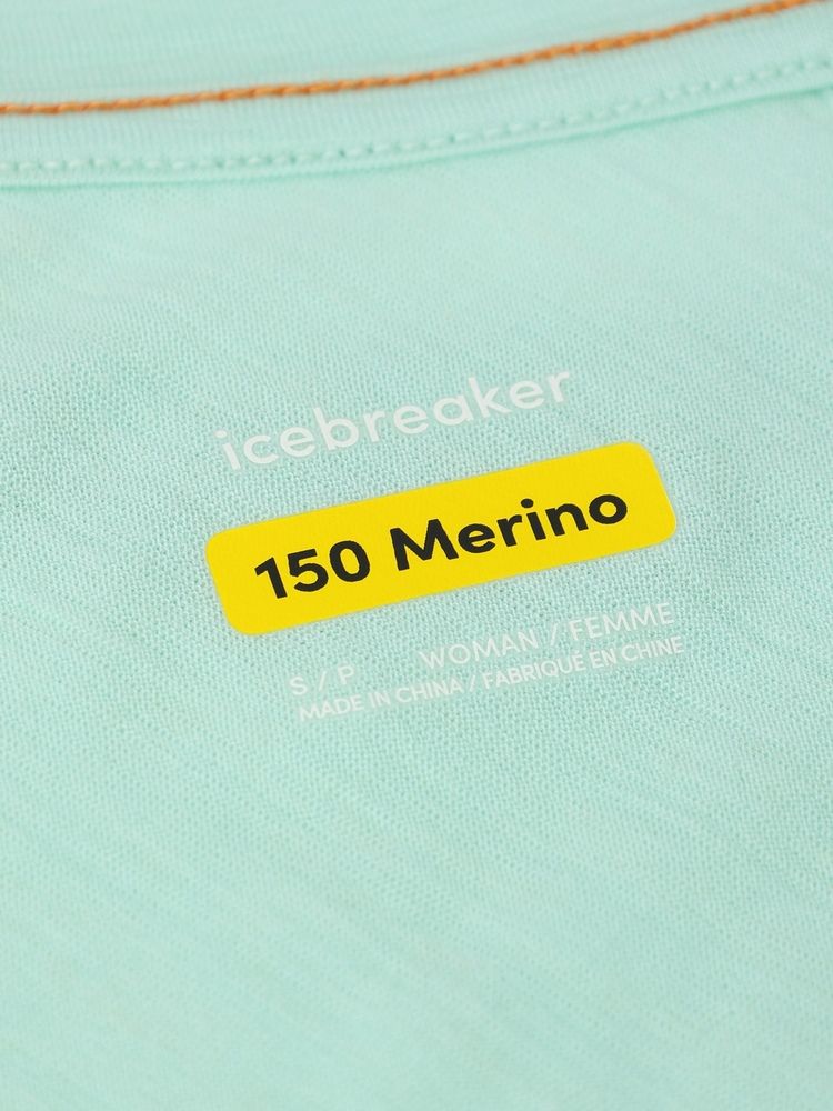 icebreaker(アイスブレーカー) ｜150 メリノファイン エース ロングスリーブ ティー（レディース）