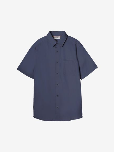 SWING DRYエアフロー半袖モックネックシャツ（メンズ）（AMS9574X2 