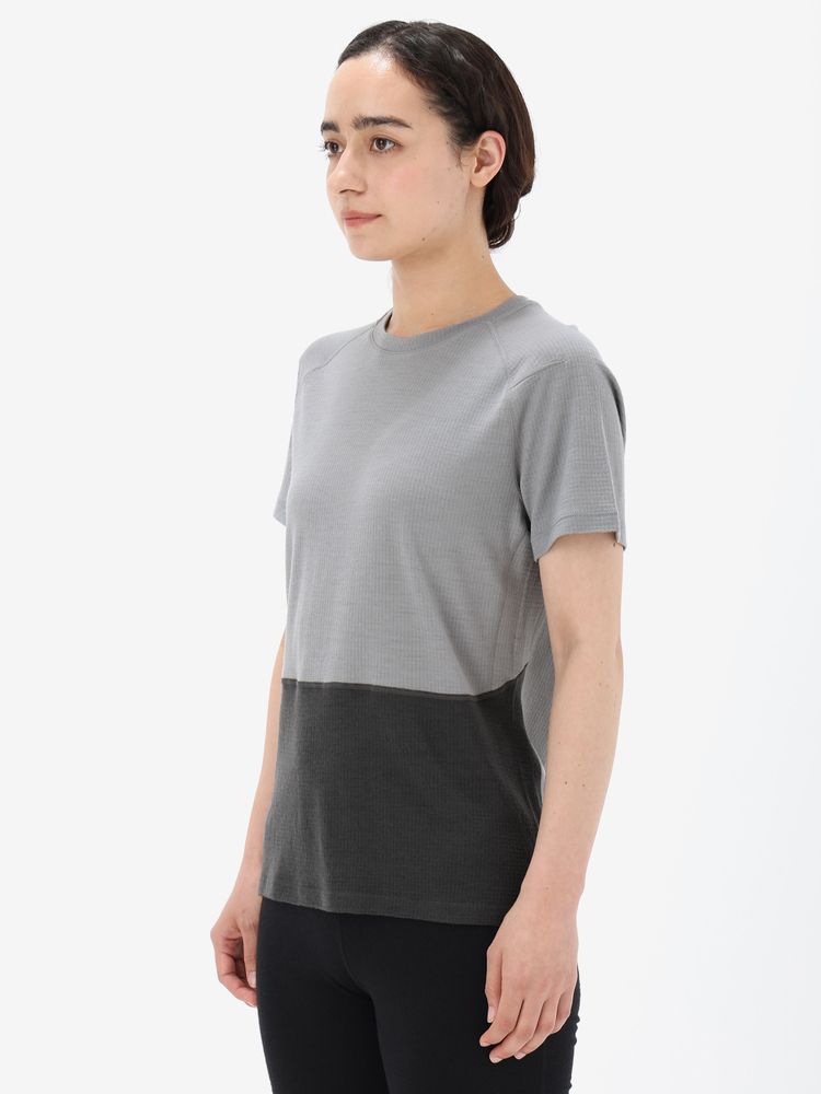 icebreaker(アイスブレーカー) ｜200 メリノ ワッフルエレベーション ショートスリーブ ティー（レディース）