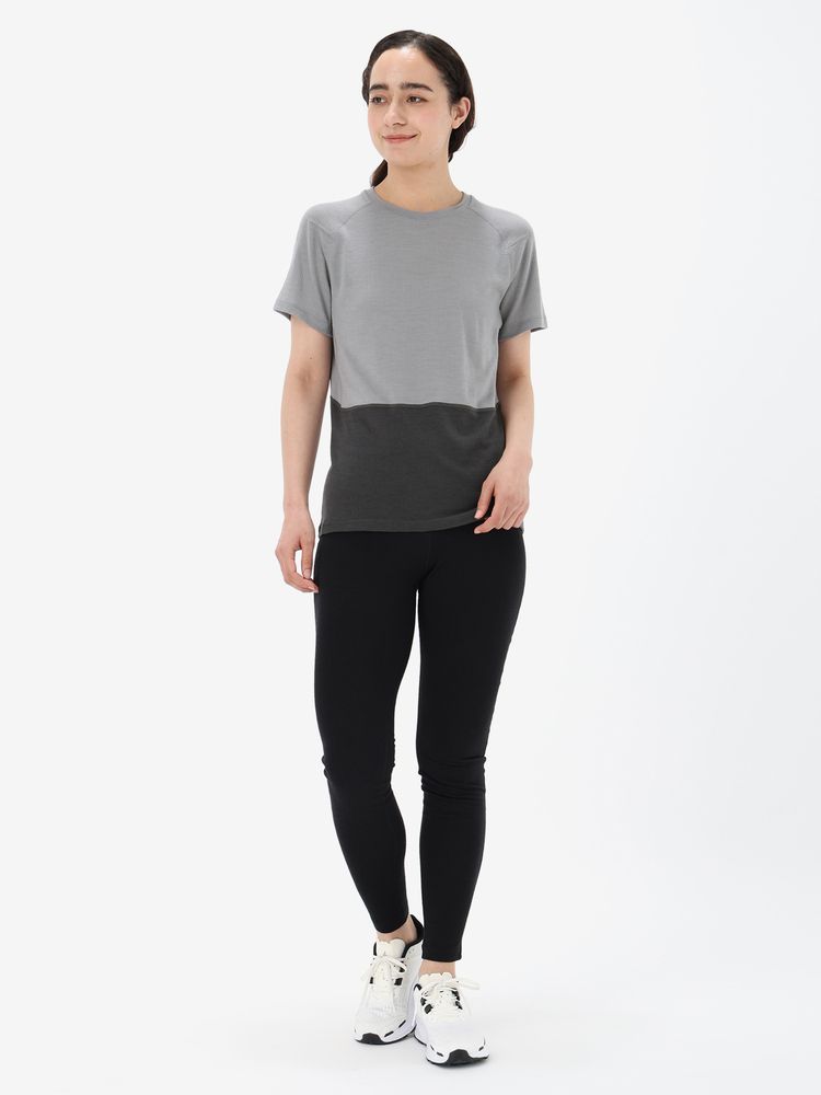 icebreaker(アイスブレーカー) ｜200 メリノ ワッフルエレベーション ショートスリーブ ティー（レディース）