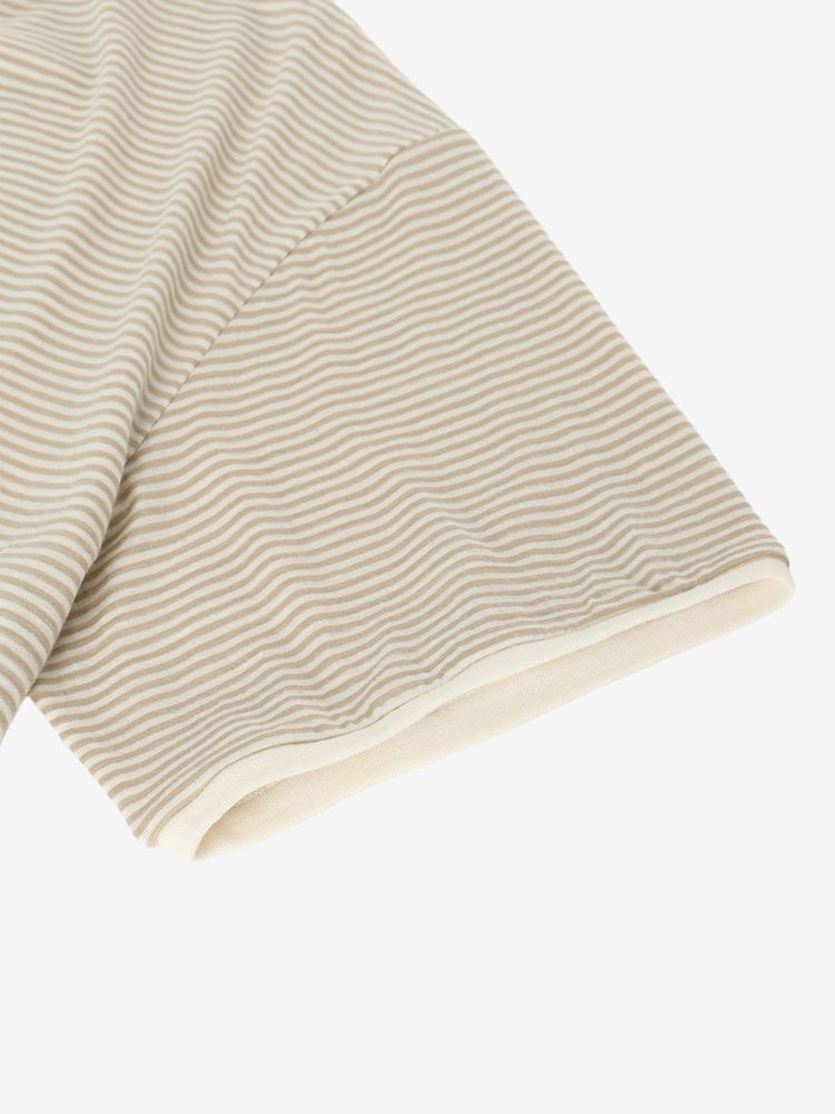 icebreaker(アイスブレーカー) ｜150 メリノ ストライプ ショートスリーブ ティー（ユニセックス）