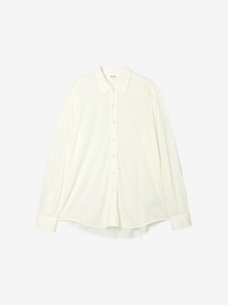 公式】メリノブレンド 125 クールライト ロングスリーブ シャツ（ユニ