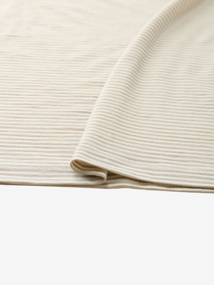 icebreaker(アイスブレーカー) ｜150 メリノ ストライプ ロングスリーブ ティー（ユニセックス）