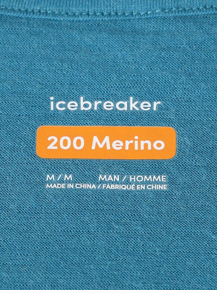 icebreaker(アイスブレーカー) ｜メリノ 200 オアシス ロングスリーブ ハーフジップ（メンズ）