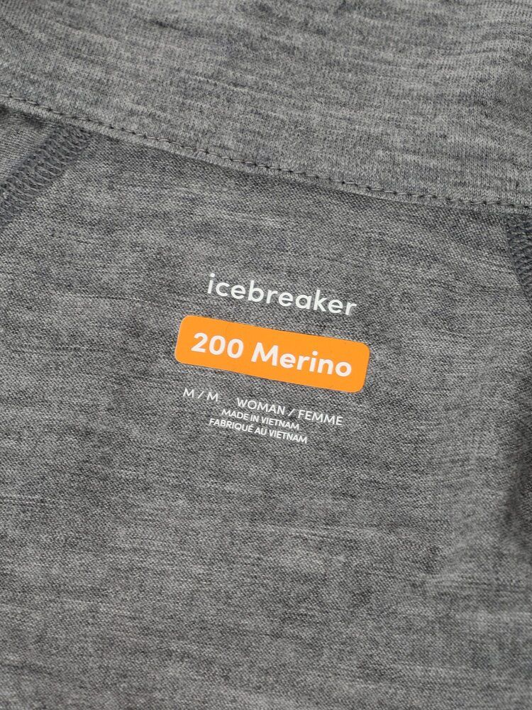 icebreaker(アイスブレーカー) ｜メリノ200 オアシス ロングスリーブ ハーフジップ（レディース）