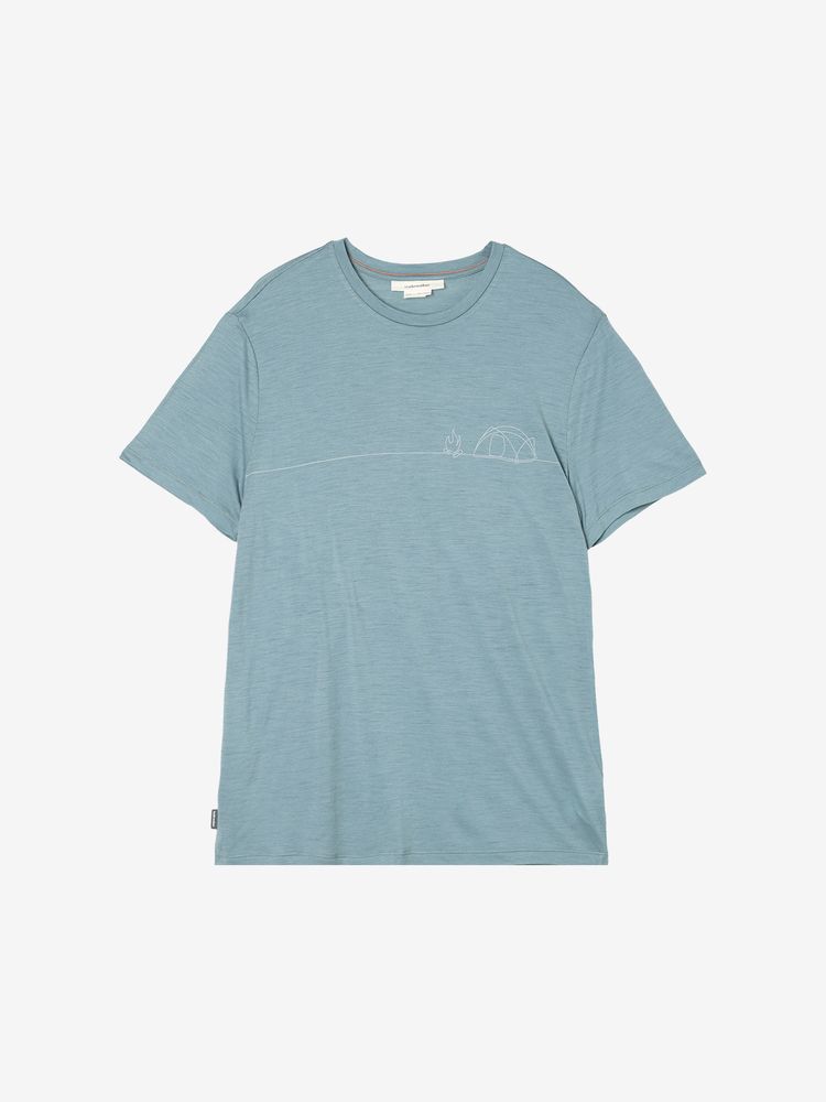 icebreaker(アイスブレーカー) ｜メリノ 150 シングルラインキャンプ TL ショートスリーブ ティー（メンズ）