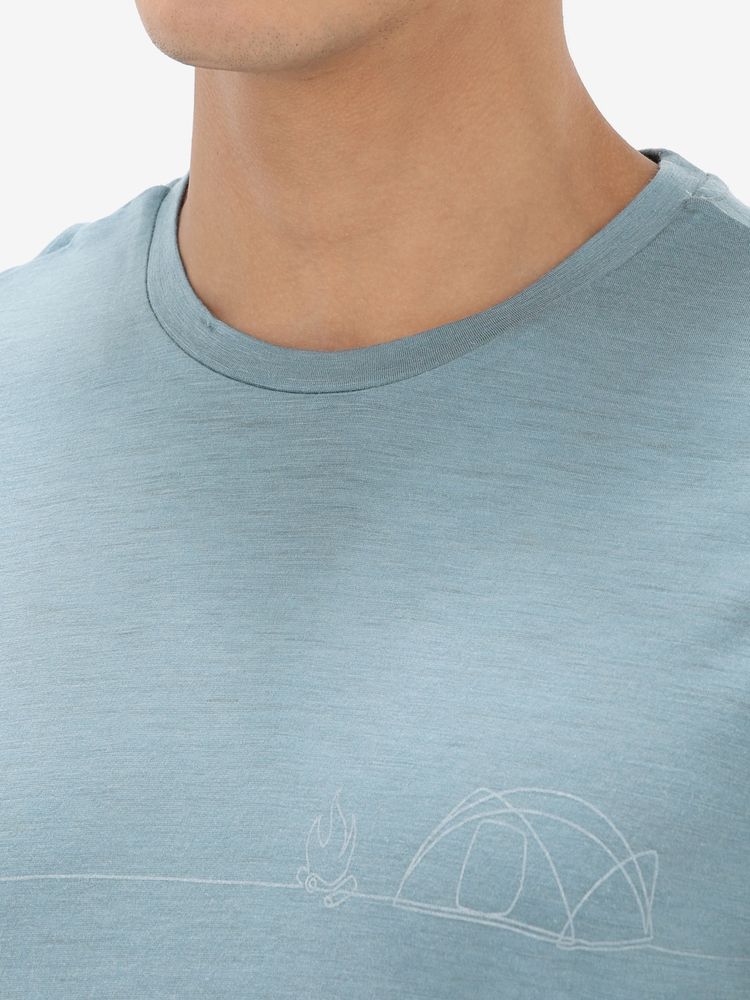 icebreaker(アイスブレーカー) ｜メリノ 150 シングルラインキャンプ TL ショートスリーブ ティー（メンズ）