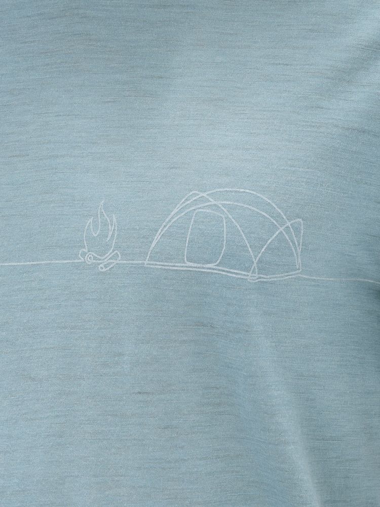 icebreaker(アイスブレーカー) ｜メリノ 150 シングルラインキャンプ TL ショートスリーブ ティー（メンズ）