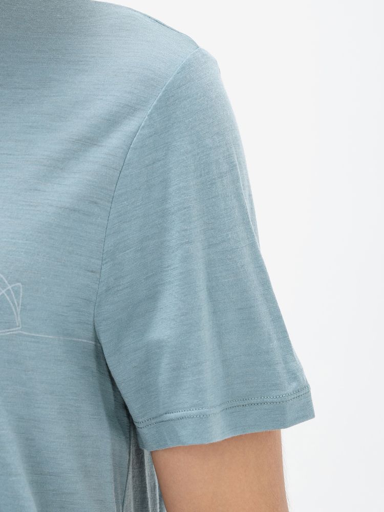 icebreaker(アイスブレーカー) ｜メリノ 150 シングルラインキャンプ TL ショートスリーブ ティー（メンズ）