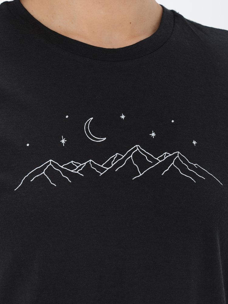 icebreaker(アイスブレーカー) ｜メリノ 150 スパークリングスターズ TL ショートスリーブ ティー（レディース）