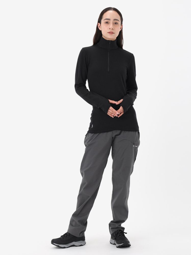 公式】メリノ 300 オリジナル LS ハーフジップ（レディース）｜アイス