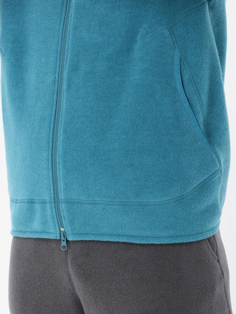 icebreaker(アイスブレーカー) ｜メリノブレンド 800 リアルフリース クラシック パイル LS ジップ（メンズ）