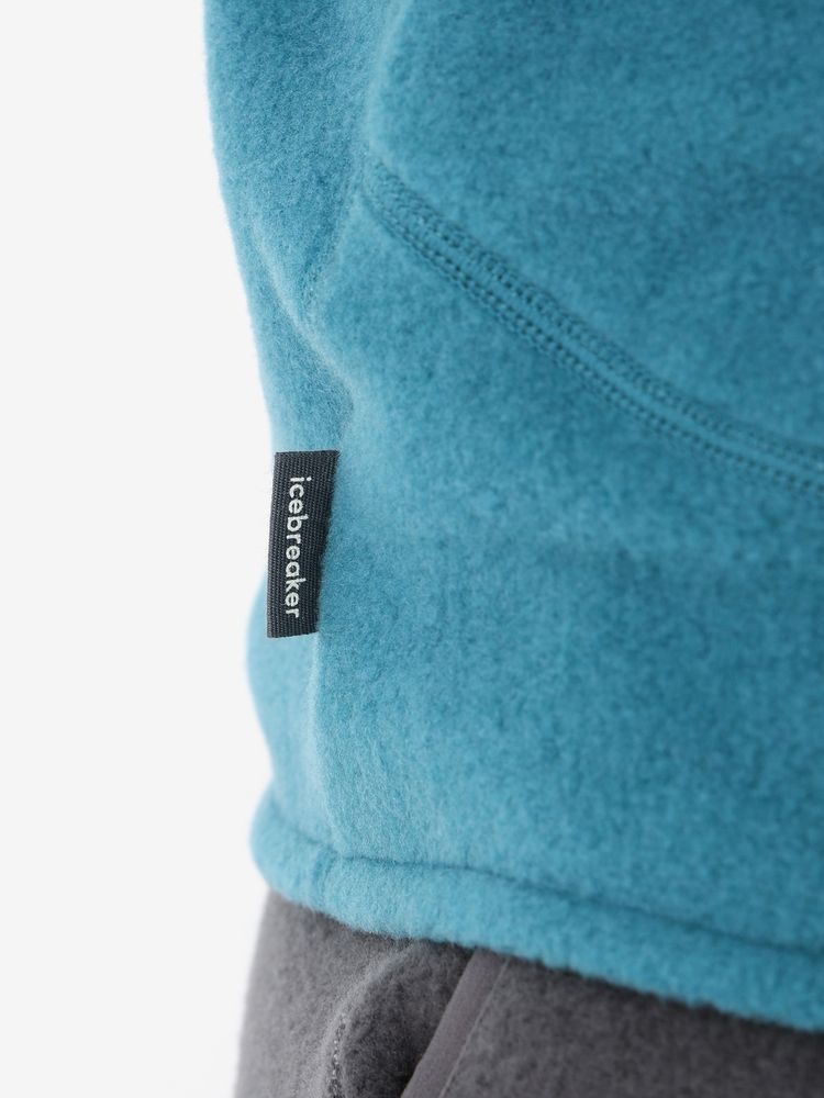 icebreaker(アイスブレーカー) ｜メリノブレンド 800 リアルフリース クラシック パイル LS ジップ（メンズ）