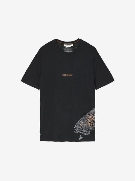 ibebreaker＊Tシャツ(メリノウール) ウルトラファインメリノウール100%Tシャツ 15.5μ-Super160's